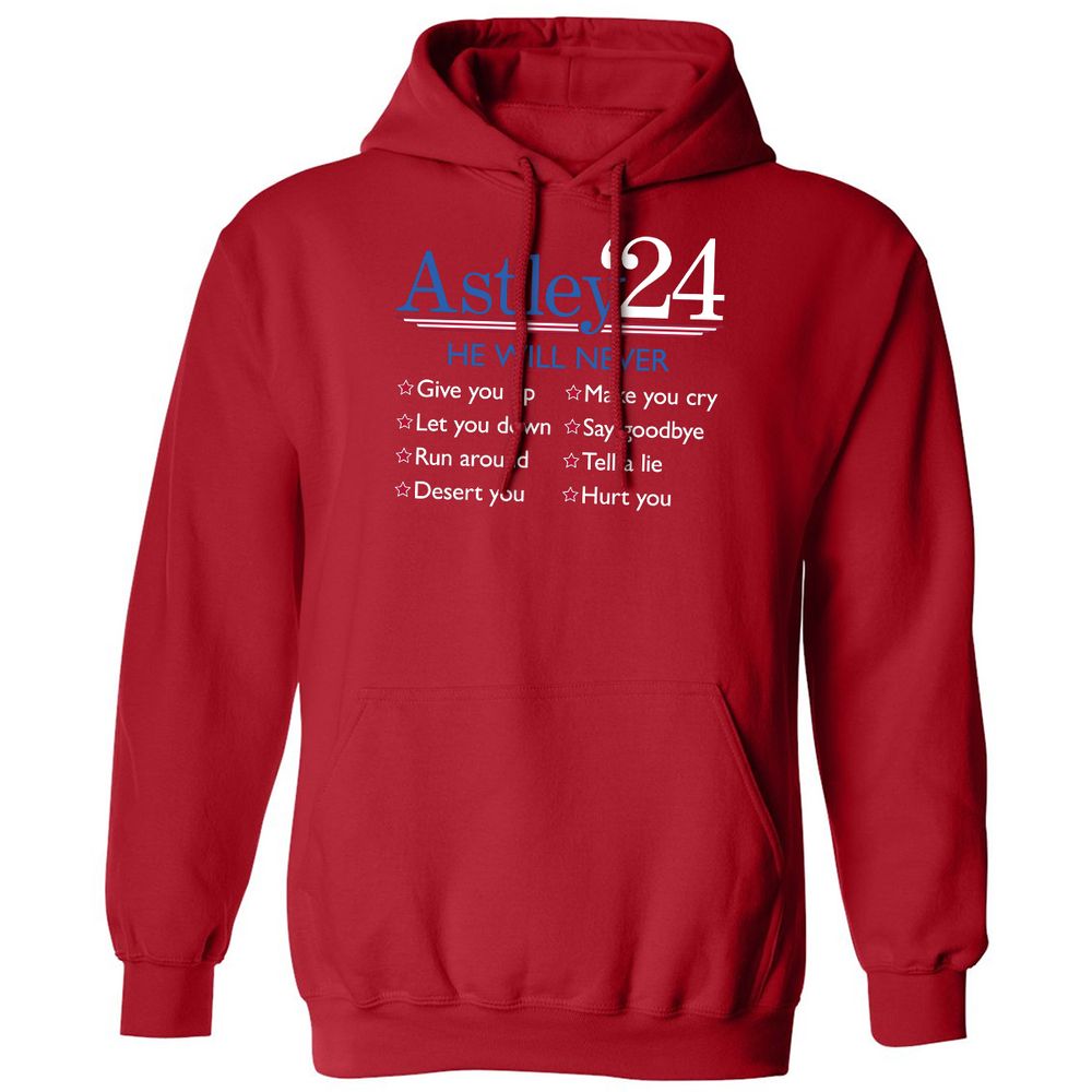 Classic Unisex Hoodie - R2Z32676 - Red - 5