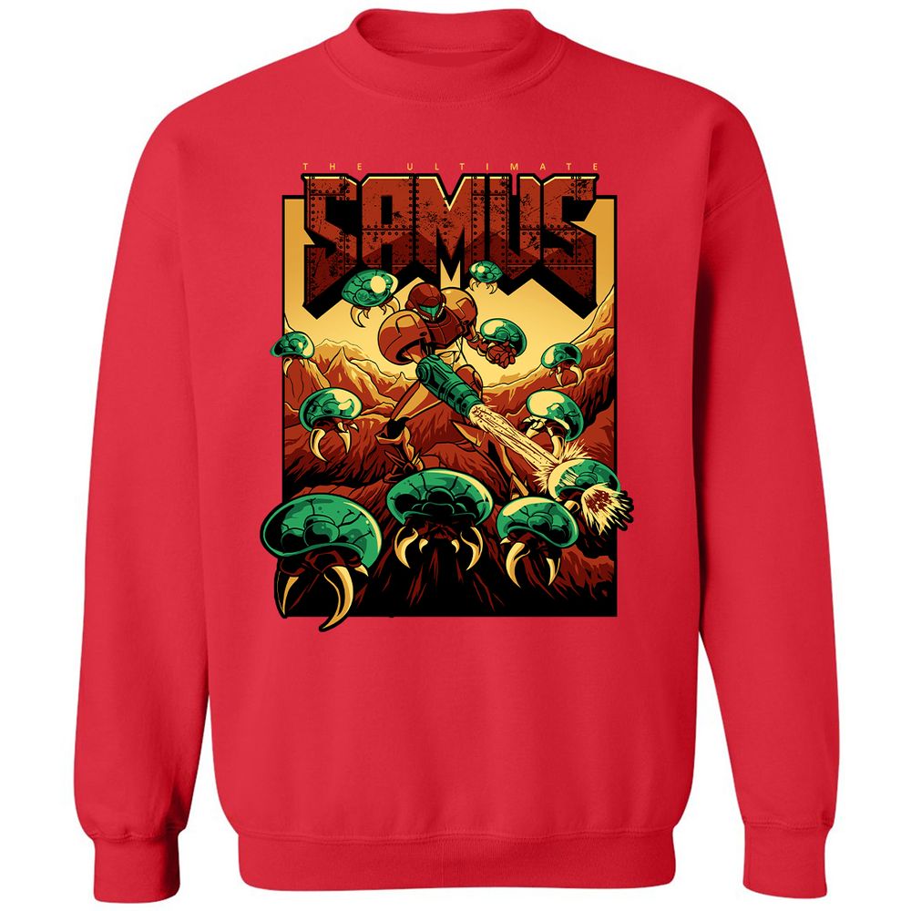 Classic Unisex Sweatshirt - 2RS8WECY - Red - 5