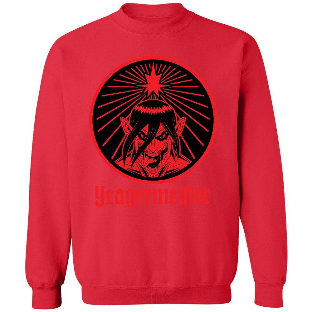 Classic Unisex Sweatshirt - FBBBWVRK - Red - 5