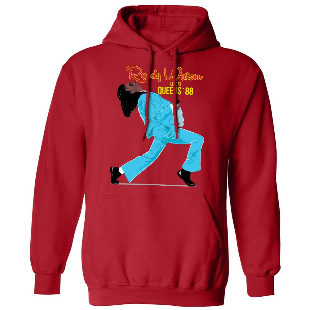 Classic Unisex Hoodie - HLW8155X - Red - 5