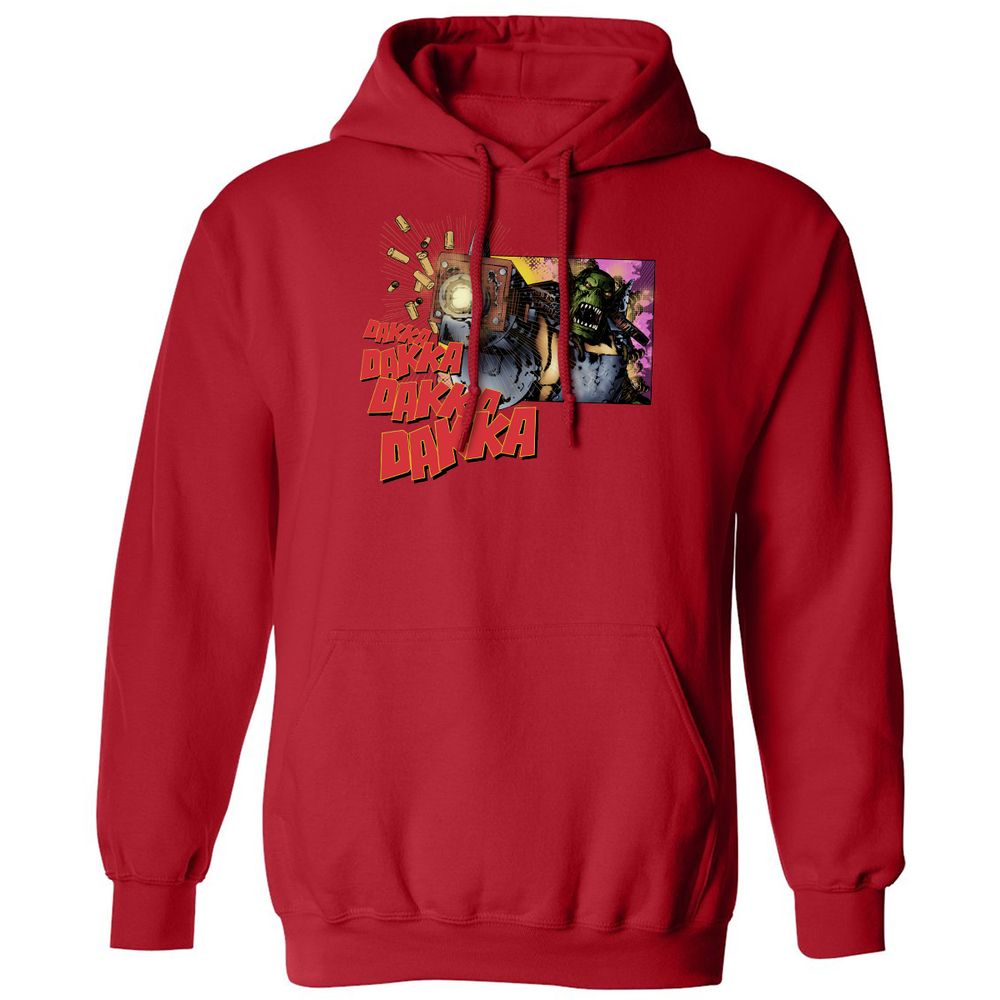 Classic Unisex Hoodie - HQTJU3T4 - Red - 5
