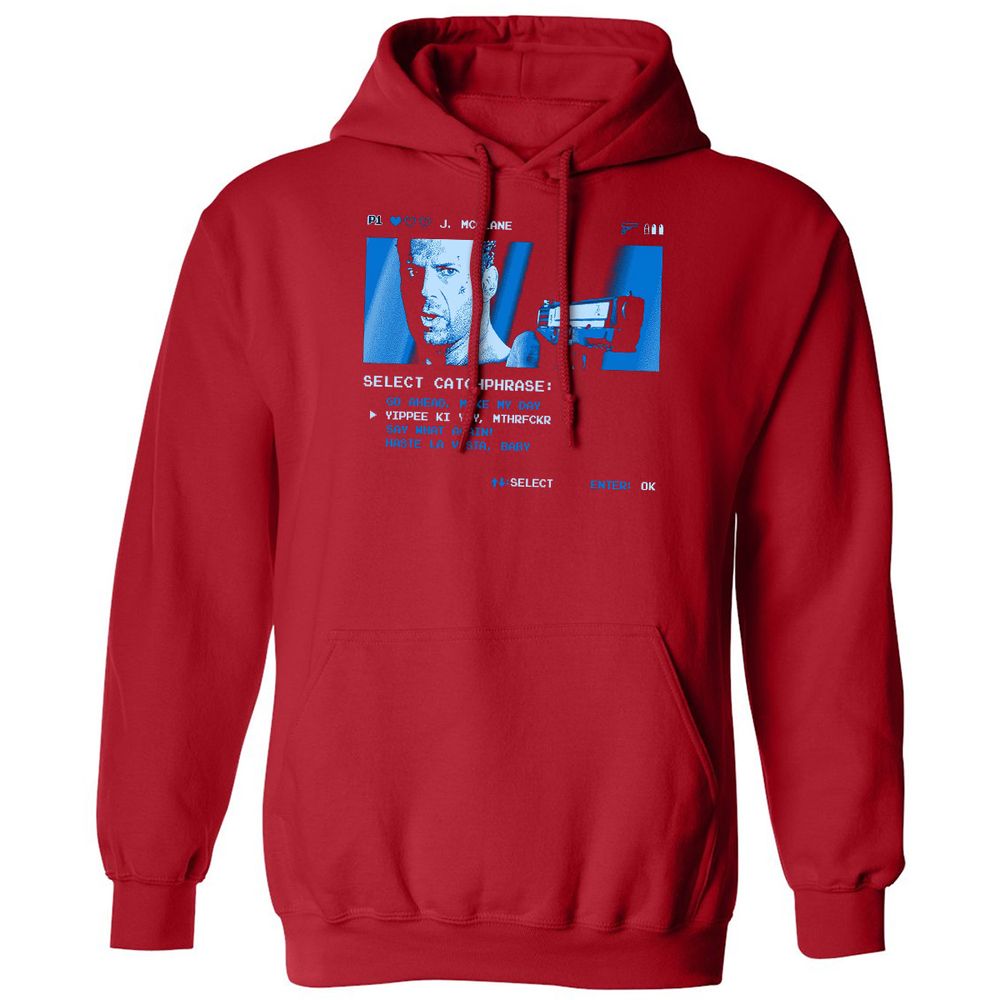 Classic Unisex Hoodie - WJKFVRCM - Red - 5