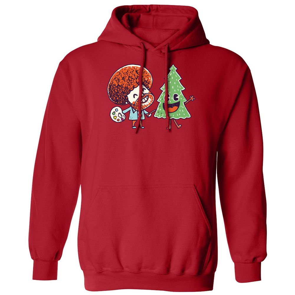 Classic Unisex Hoodie - KGZB23DH - Red - 5