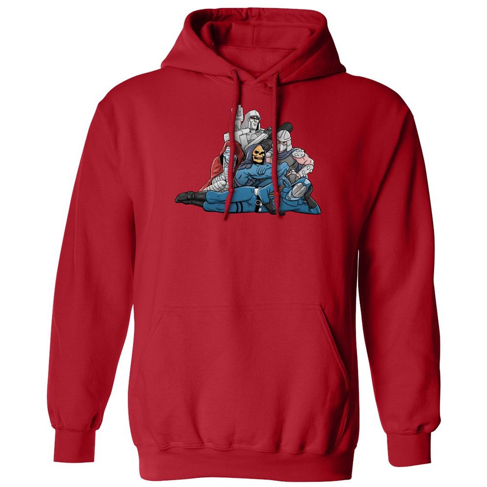 Classic Unisex Hoodie - JAPRUFF8 - Red - 5