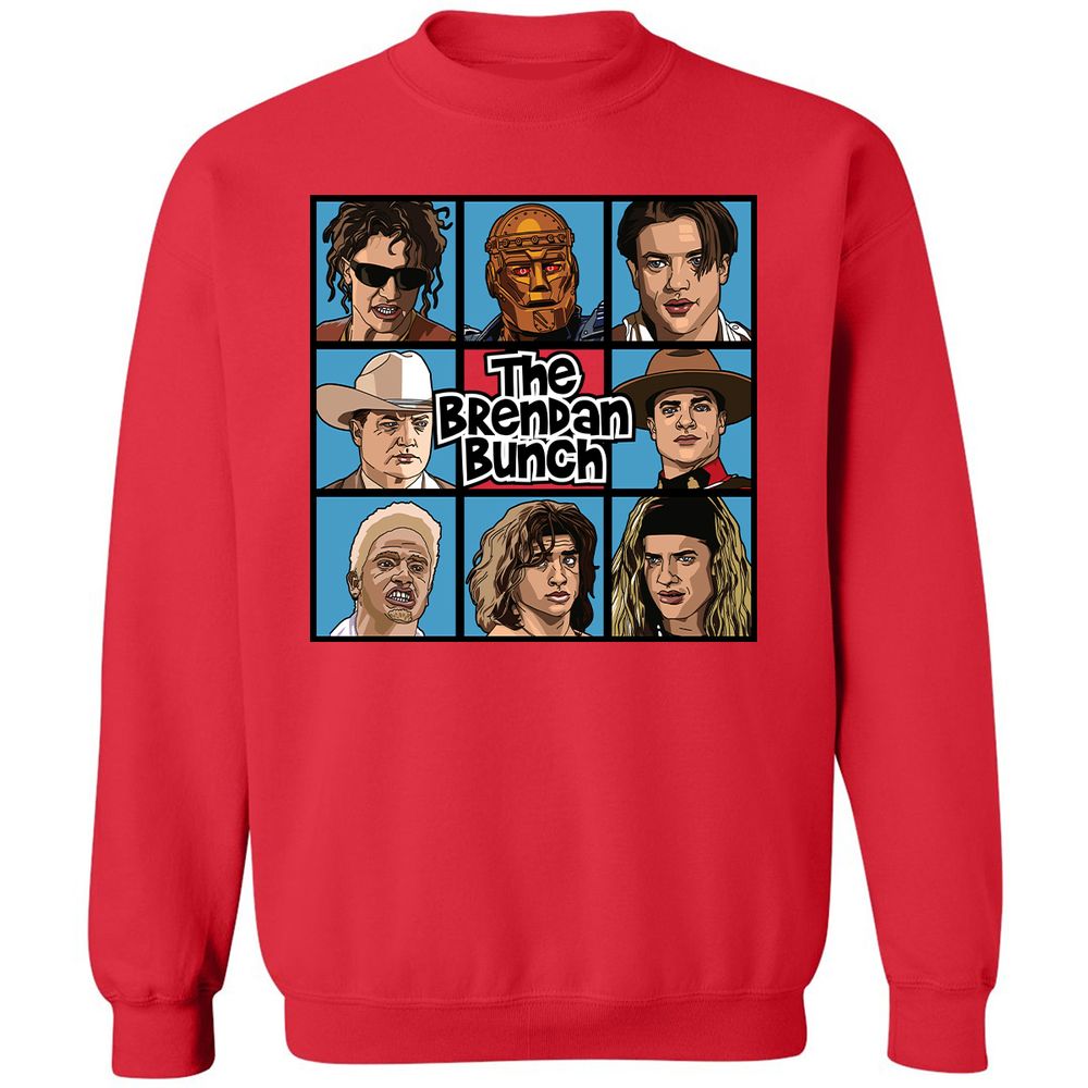 Classic Unisex Sweatshirt - BFKFH4QA - Red - 5