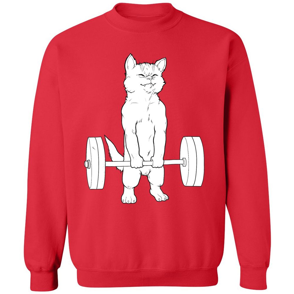Classic Unisex Sweatshirt - YMWR5HNA - Red - 5