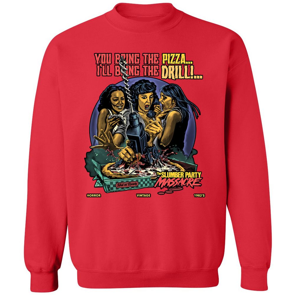 Classic Unisex Sweatshirt - XKV67Y68 - Red - 5