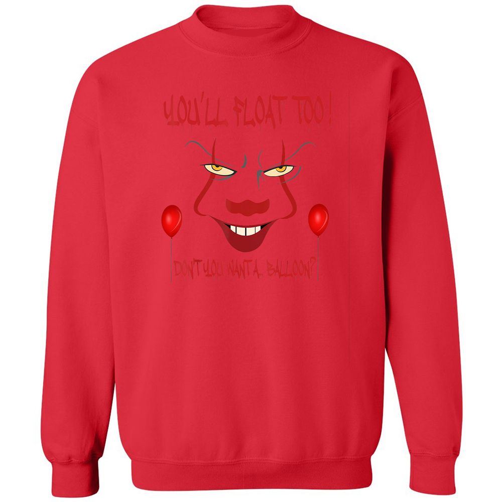 Classic Unisex Sweatshirt - TXNEQ5TF - Red - 5