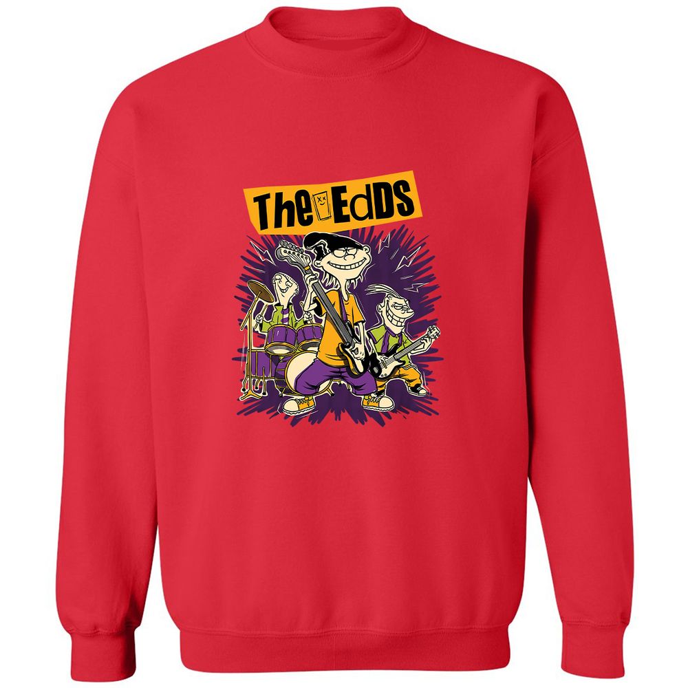 Classic Unisex Sweatshirt - JPEW2AHK - Red - 5
