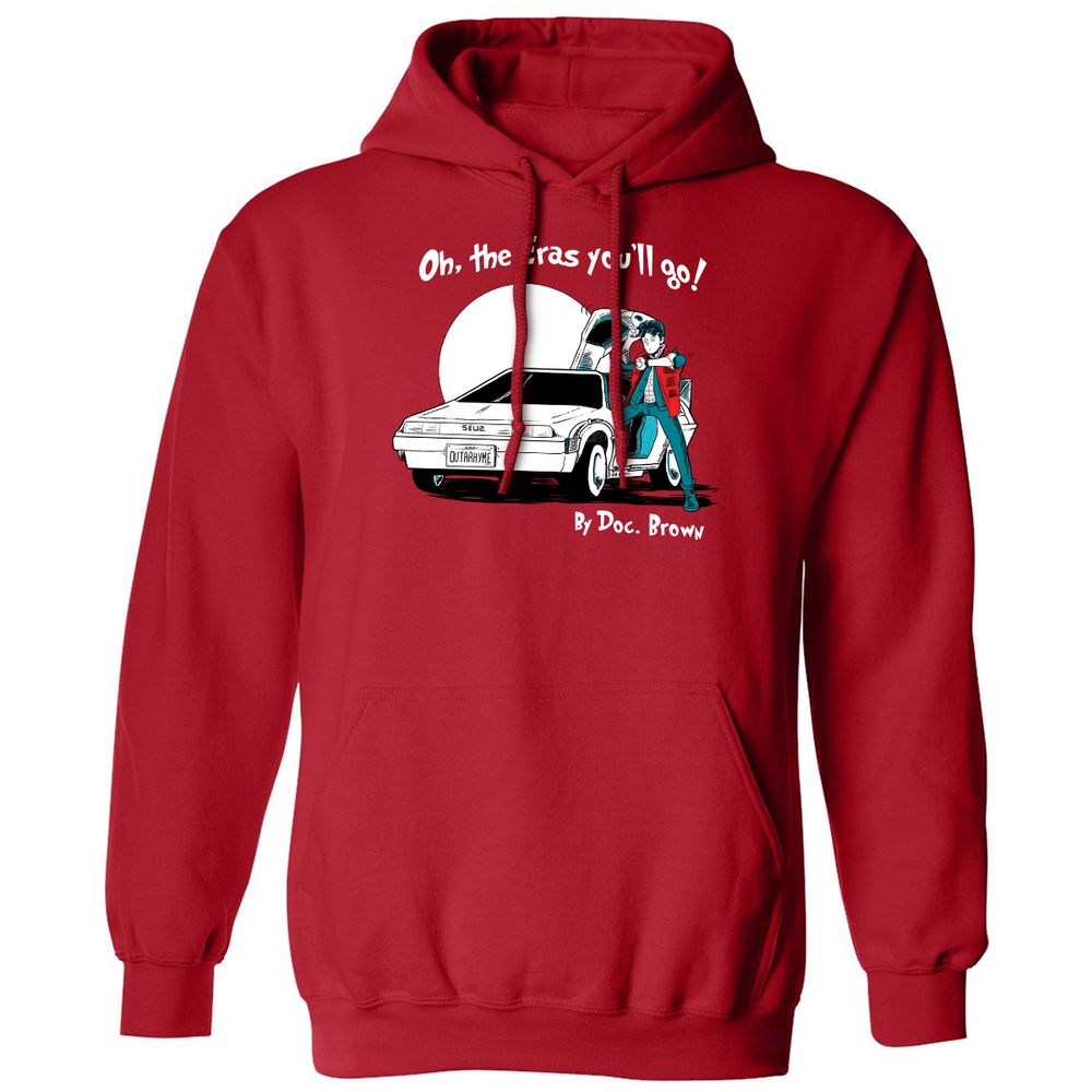 Classic Unisex Hoodie - BSFZC4S1 - Red - 5