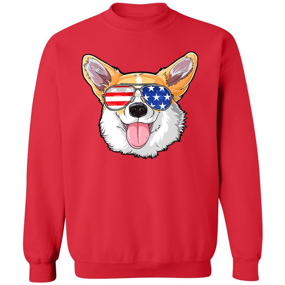 Classic Unisex Sweatshirt - WTAS8E6J - Red - 5