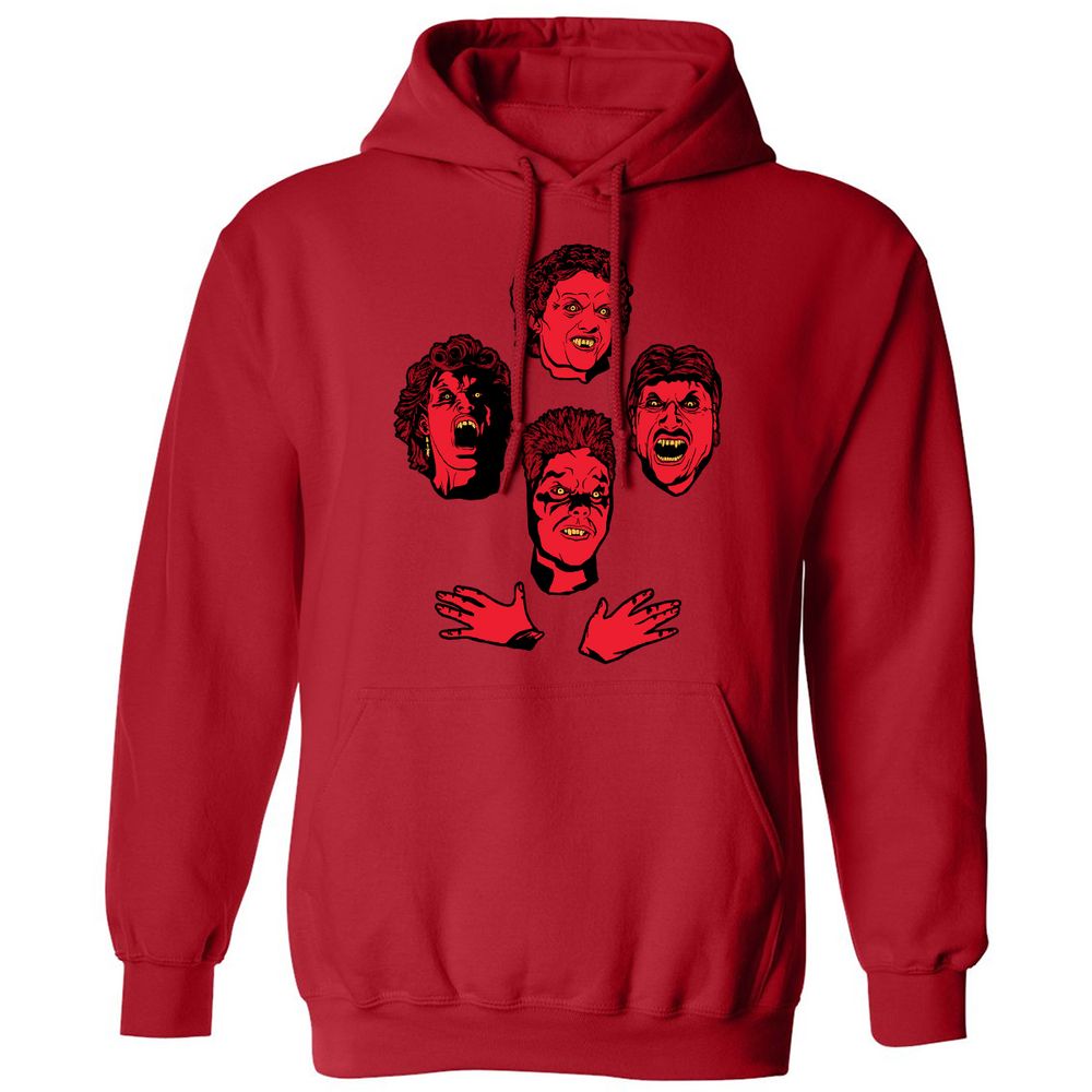 Classic Unisex Hoodie - 3N4QNN5P - Red - 5