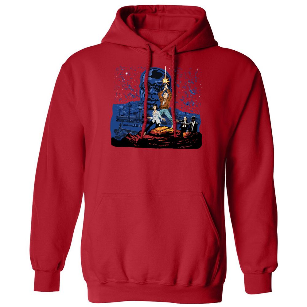Classic Unisex Hoodie - R9RQ7GBH - Red - 5