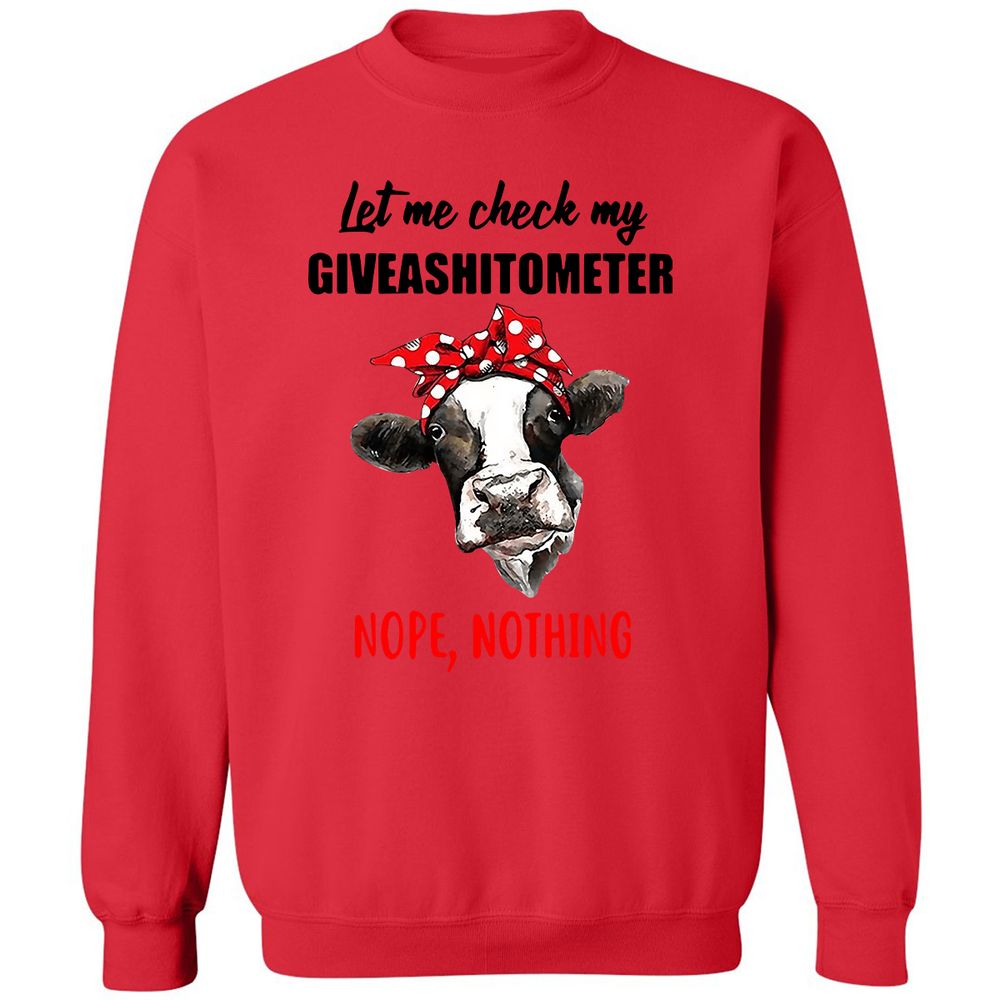 Classic Unisex Sweatshirt - 6XF1XZE5 - Red - 5