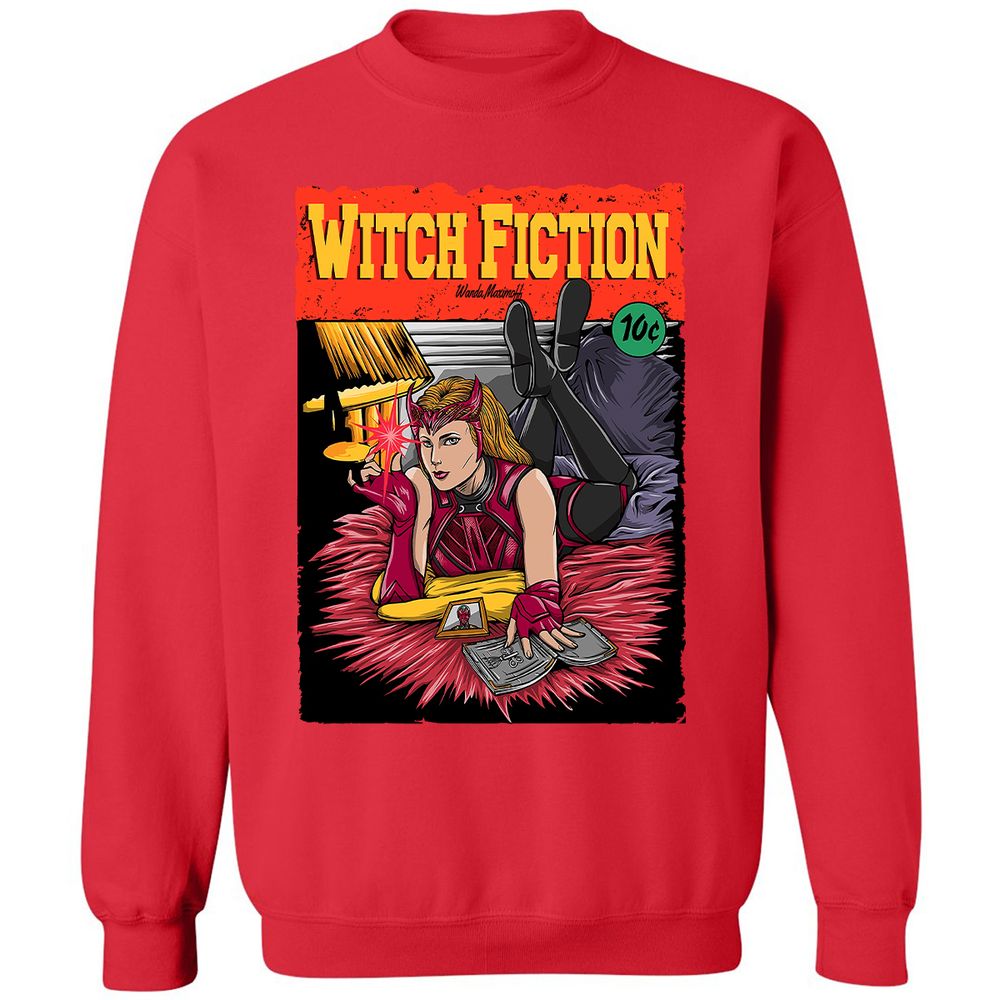 Classic Unisex Sweatshirt - 3EZKEUSS - Red - 5