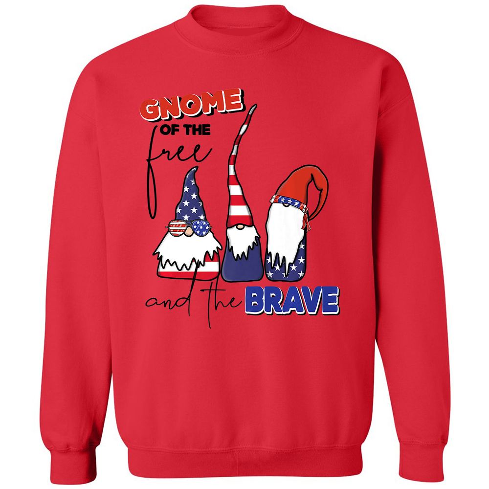 Classic Unisex Sweatshirt - 2SF7LQE3 - Red - 5