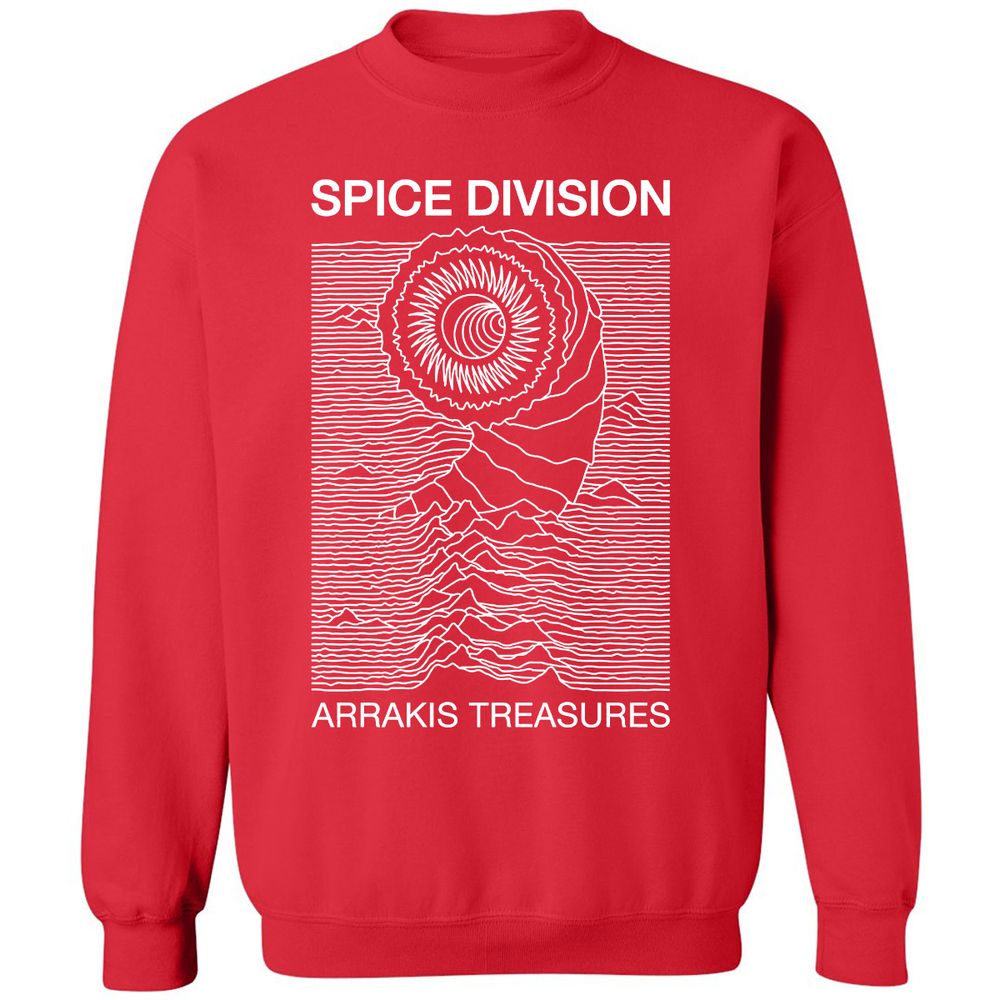 Classic Unisex Sweatshirt - 7WUZRQKG - Red - 5