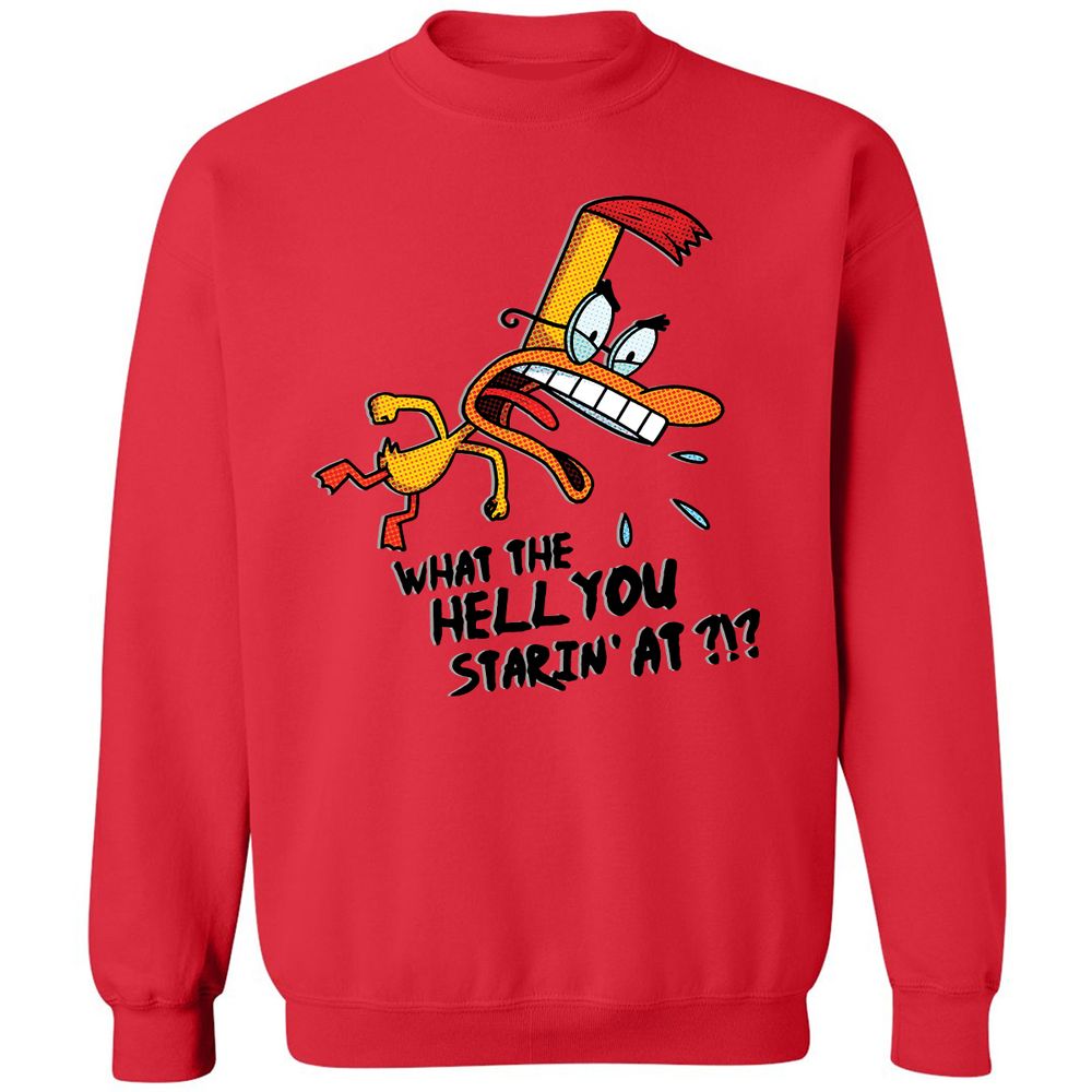 Classic Unisex Sweatshirt - MQDA6QCU - Red - 5