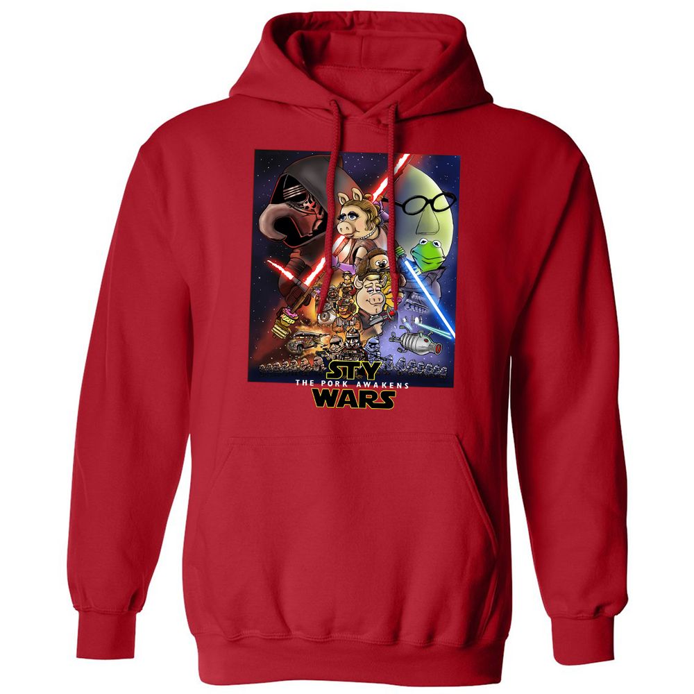 Classic Unisex Hoodie - HWTQLRU1 - Red - 5