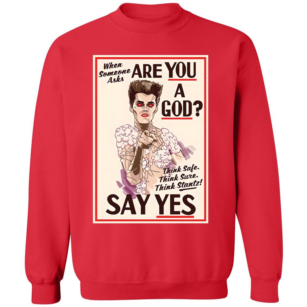Classic Unisex Sweatshirt - LF23M8CX - Red - 5