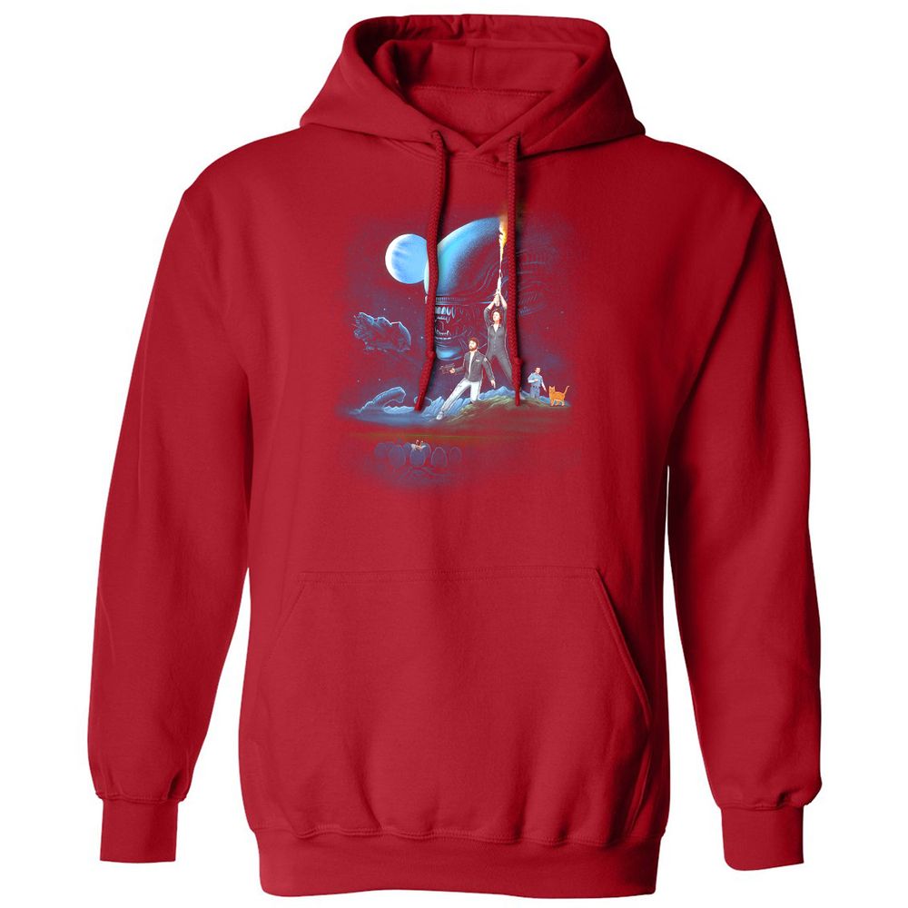 Classic Unisex Hoodie - CHJN2ME7 - Red - 5
