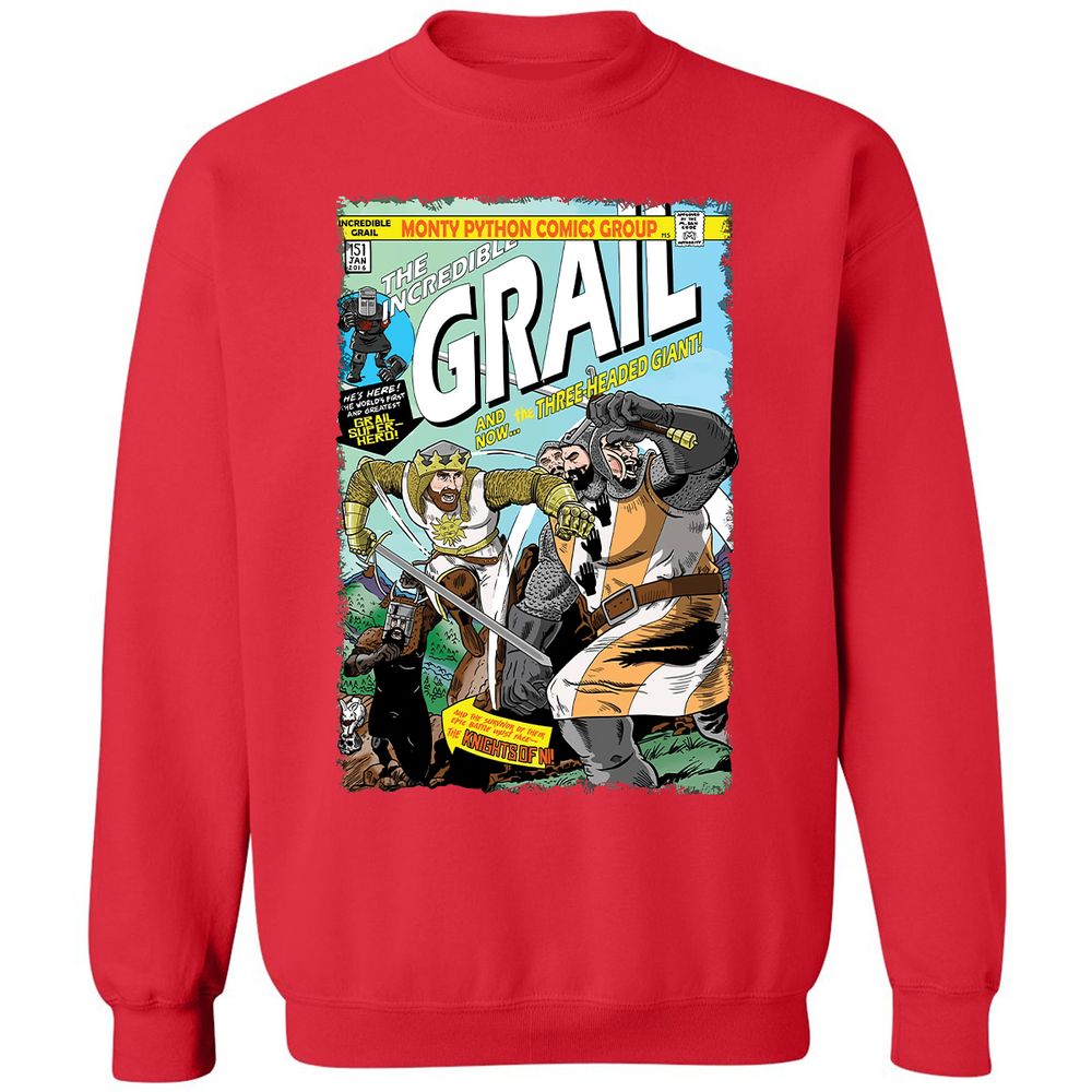 Classic Unisex Sweatshirt - MGRN1V2K - Red - 5