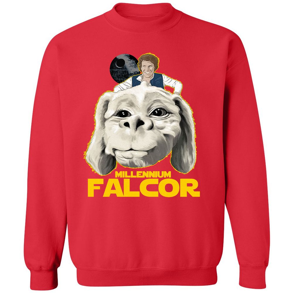 Classic Unisex Sweatshirt - 5KF9ZP6J - Red - 5