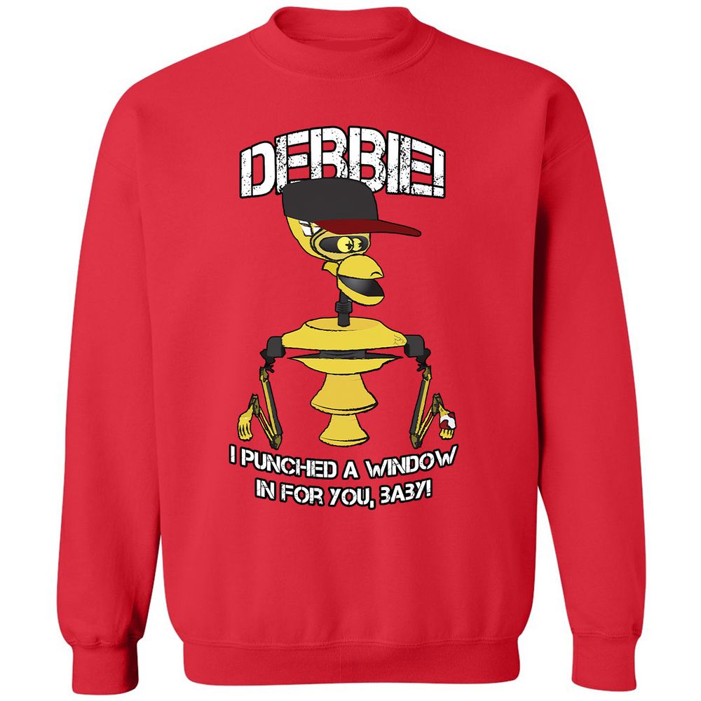 Classic Unisex Sweatshirt - QF3WRJJZ - Red - 5