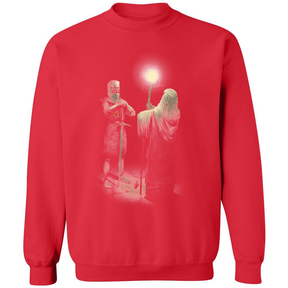 Classic Unisex Sweatshirt - ZEDMWXS9 - Red - 5