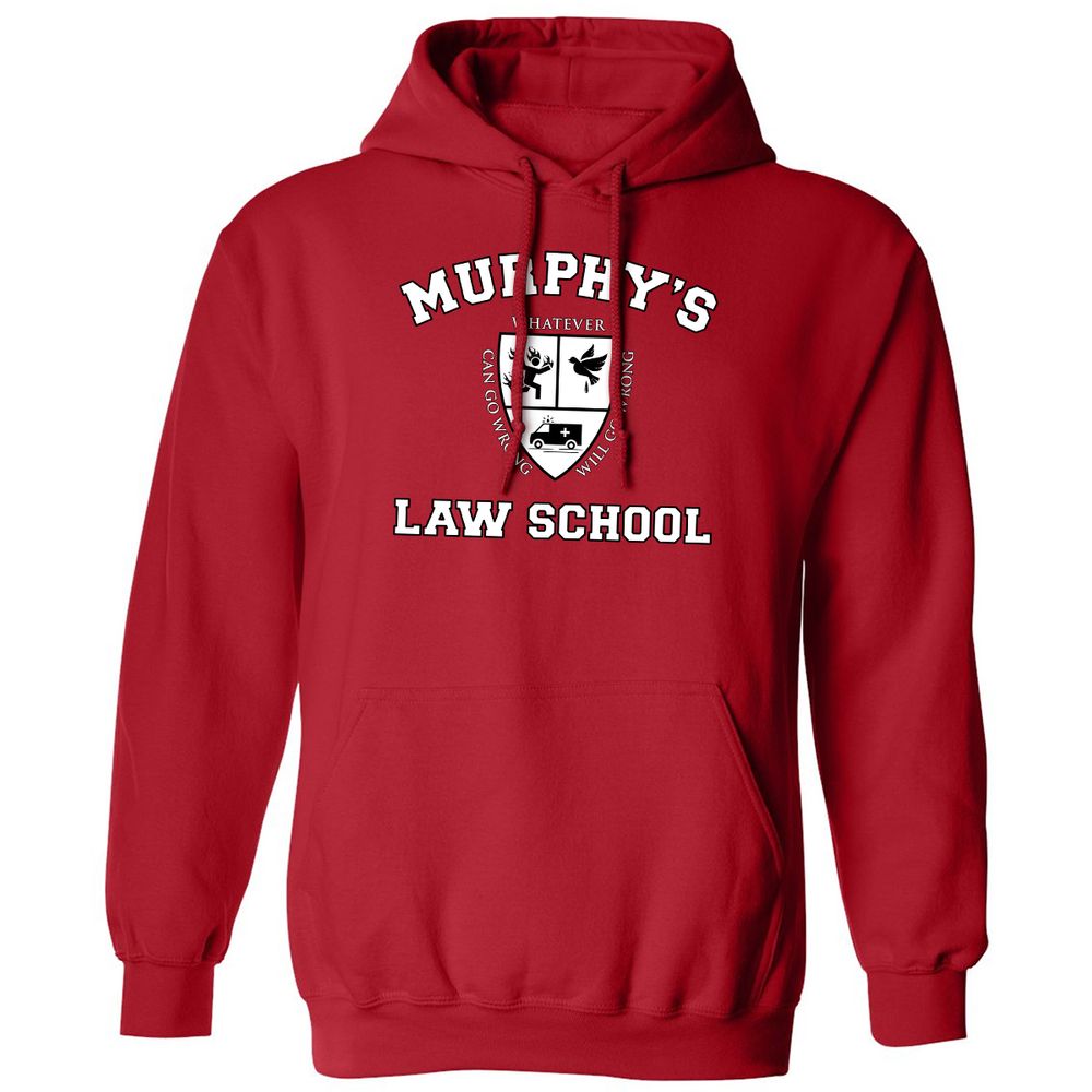 Classic Unisex Hoodie - EUB4XJWV - Red - 5