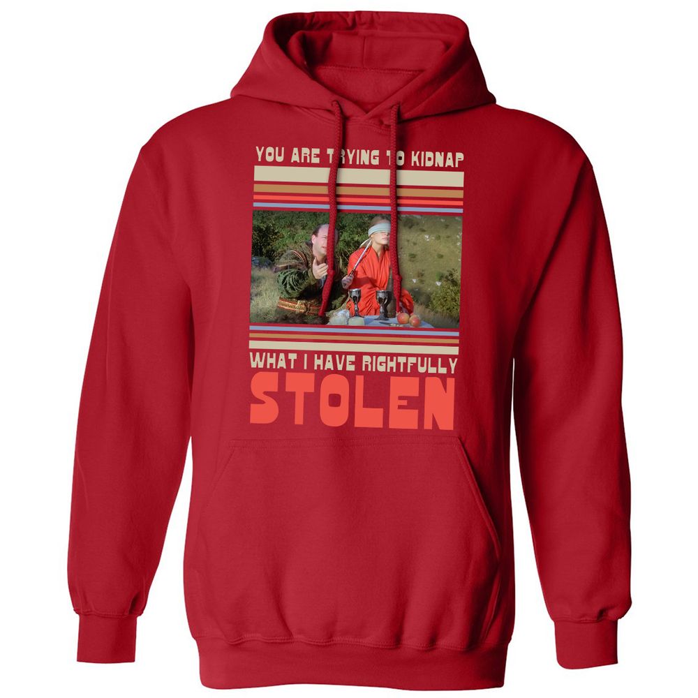 Classic Unisex Hoodie - MZN2MEYE - Red - 5