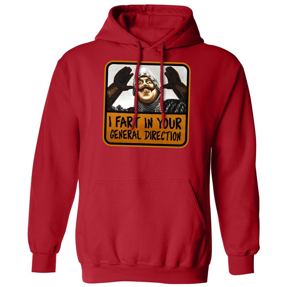 Classic Unisex Hoodie - 78DMGZND - Red - 5