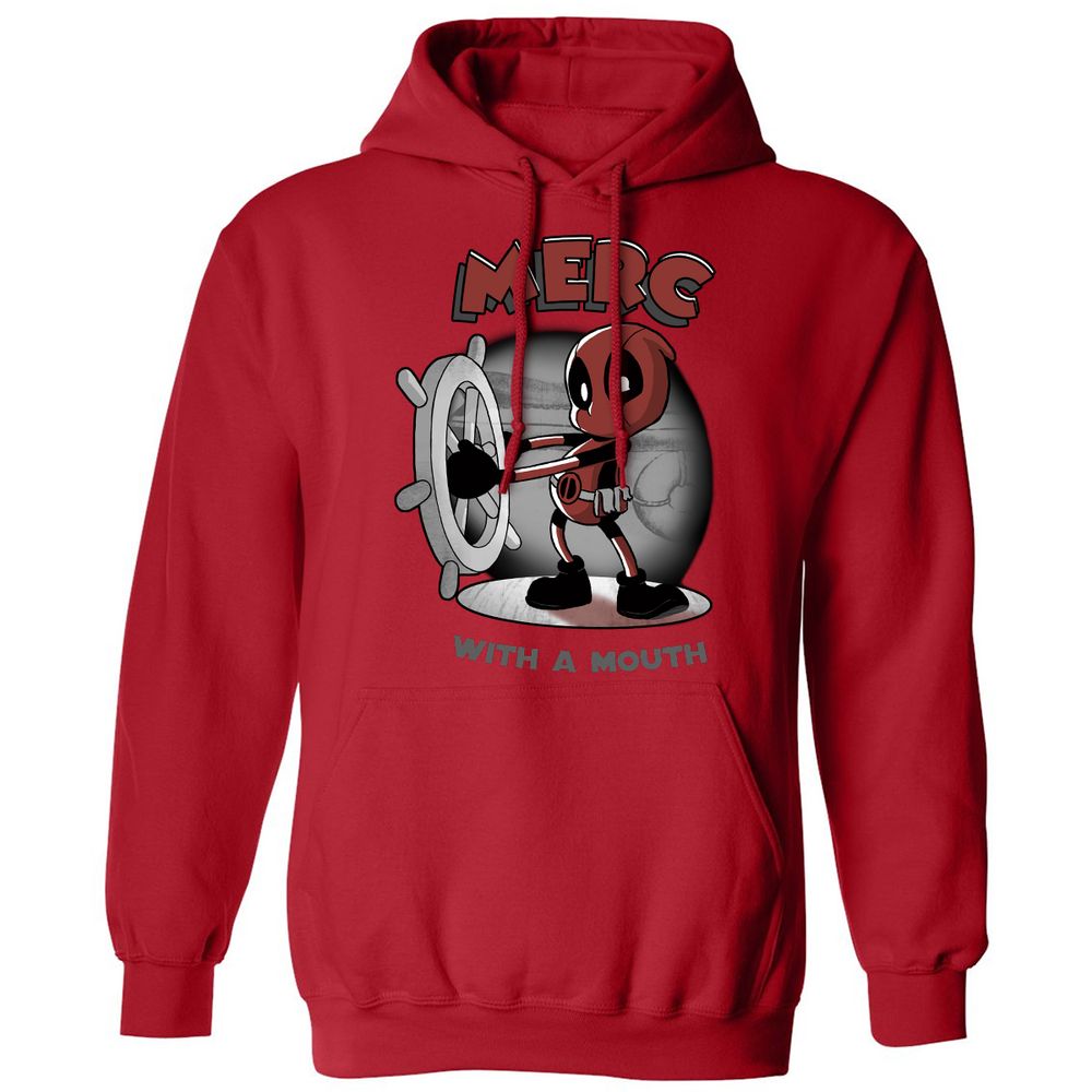 Classic Unisex Hoodie - CR27SMJG - Red - 5