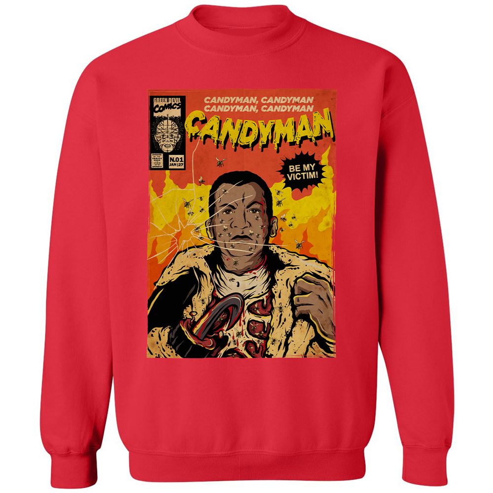 Classic Unisex Sweatshirt - JQQMDF41 - Red - 5