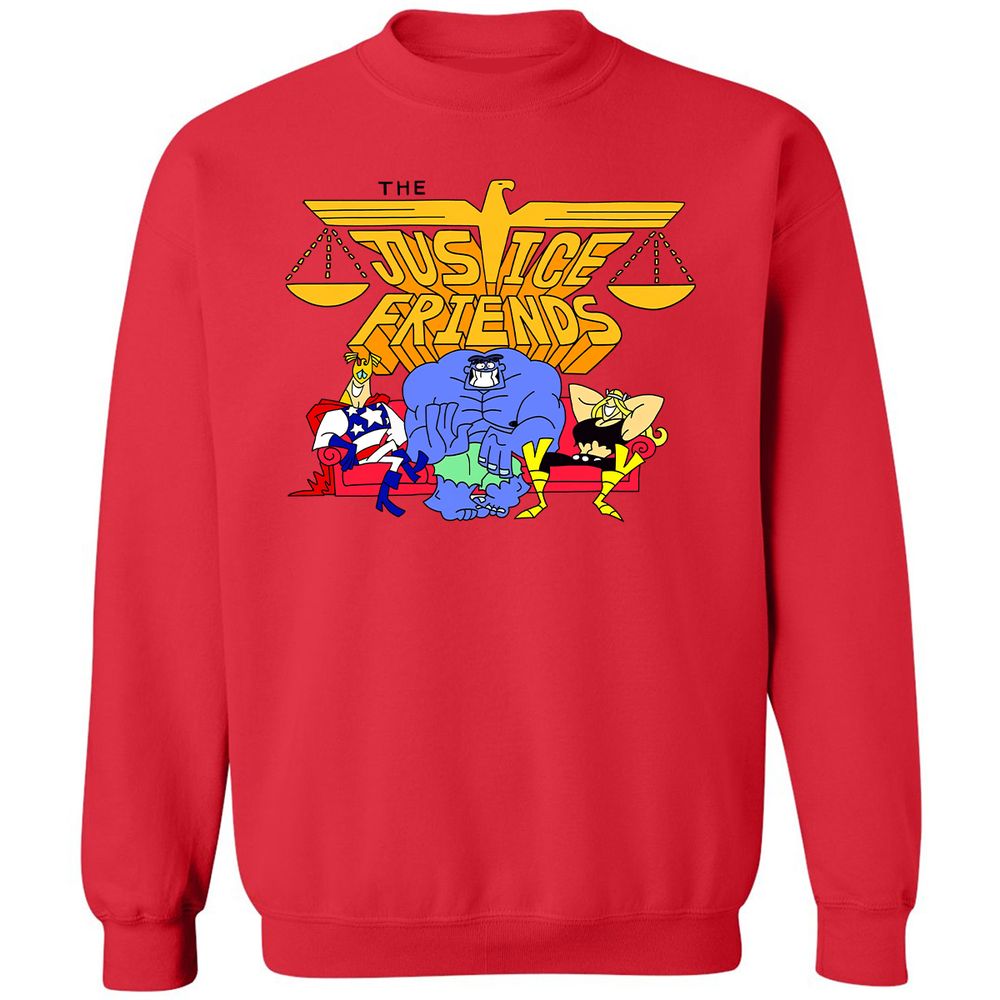 Classic Unisex Sweatshirt - 6DR7SCZ4 - Red - 5