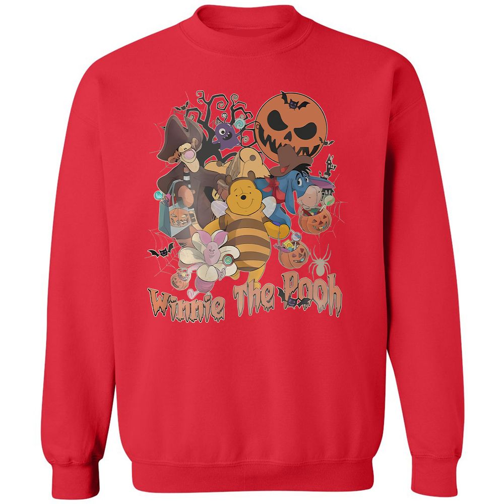 Classic Unisex Sweatshirt - 56C2P2KD - Red - 5