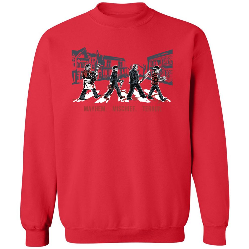 Classic Unisex Sweatshirt - 274Q6Y7A - Red - 5