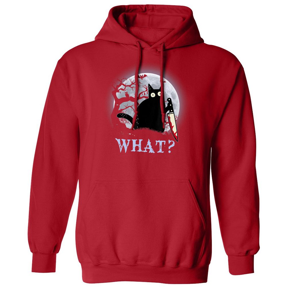 Classic Unisex Hoodie - A4C8K4FW - Red - 5