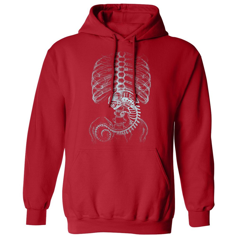 Classic Unisex Hoodie - JVAHXG5T - Red - 5