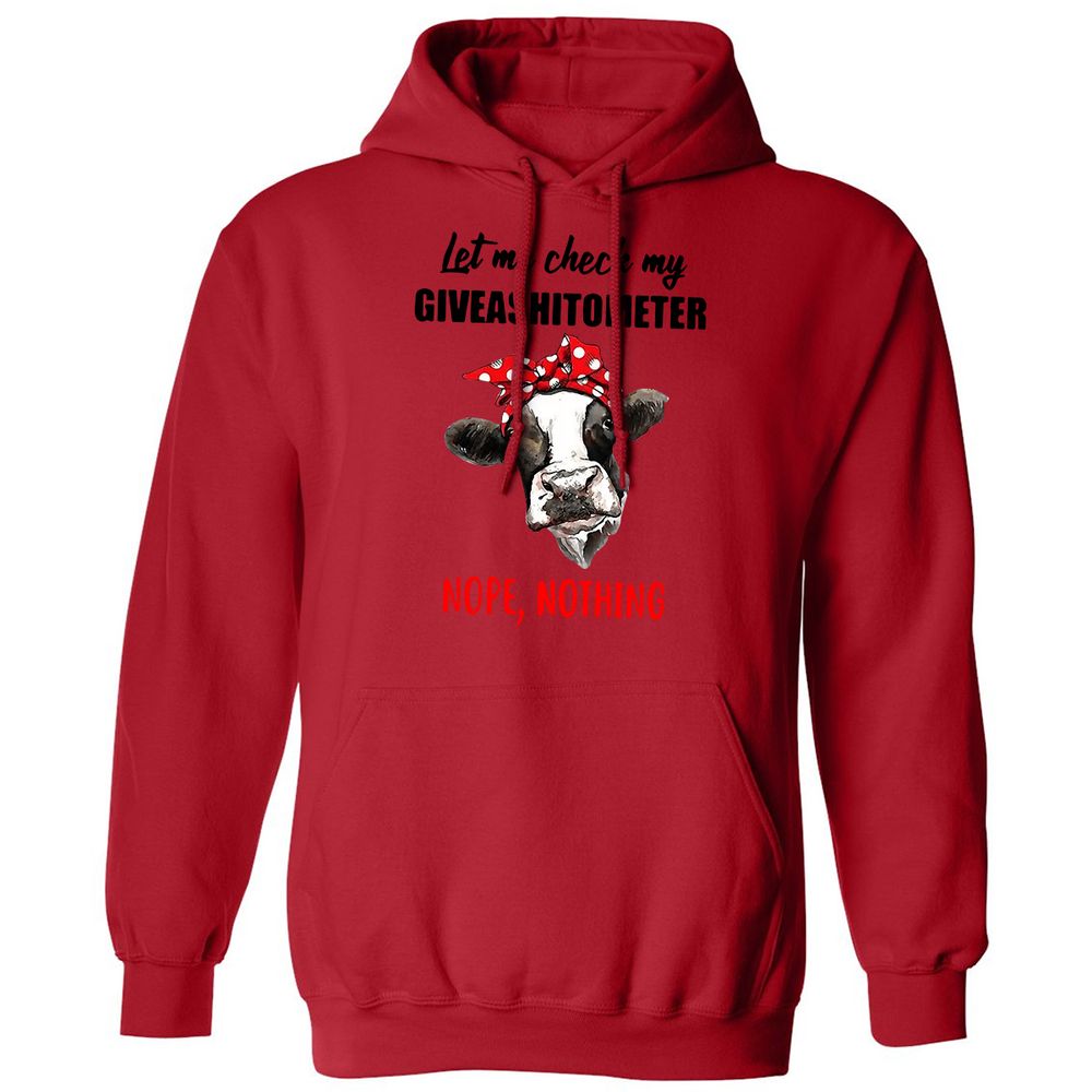 Classic Unisex Hoodie - 1MY65XRR - Red - 5
