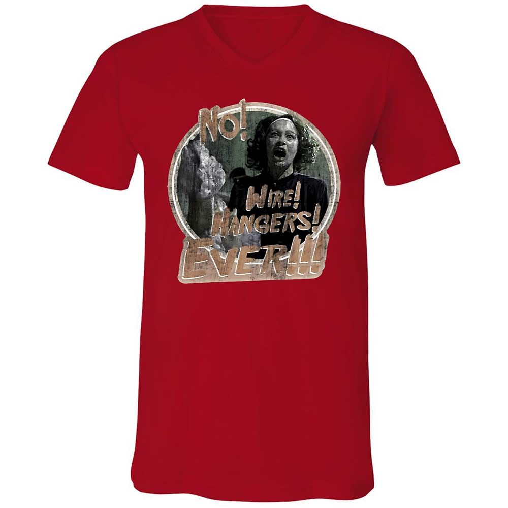 Unisex V-Neck T-Shirt - 6JPJ9S2J - Red - 5