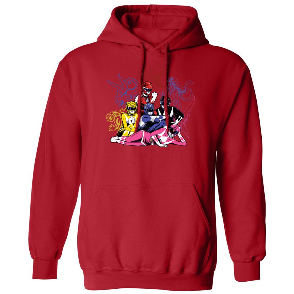Classic Unisex Hoodie - V71WQKFG - Red - 5