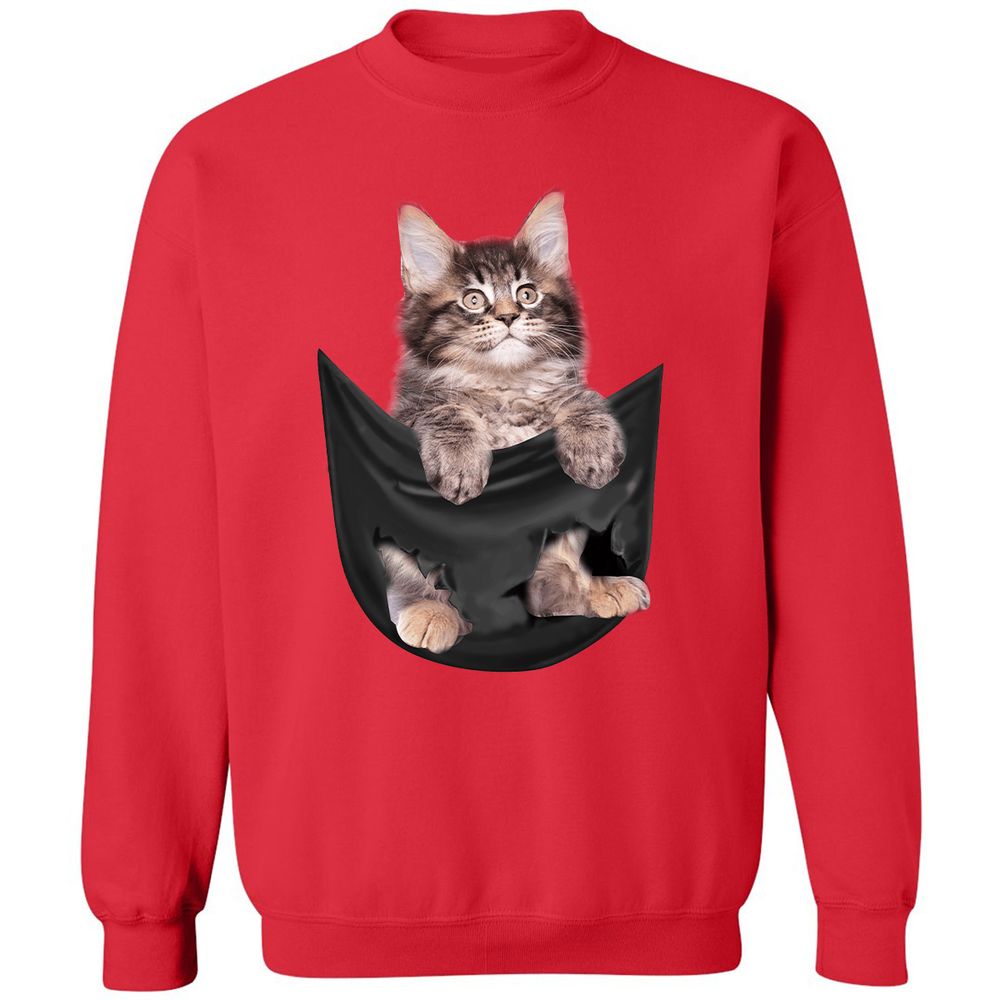 Classic Unisex Sweatshirt - 9FAGANS9 - Red - 5