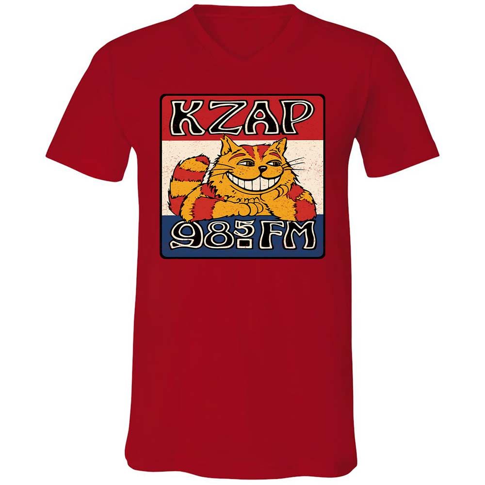 Unisex V-Neck T-Shirt - MKA6G9C6 - Red - 5
