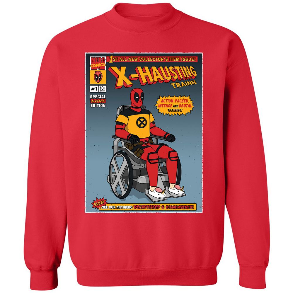 Classic Unisex Sweatshirt - DV7Z16GN - Red - 5