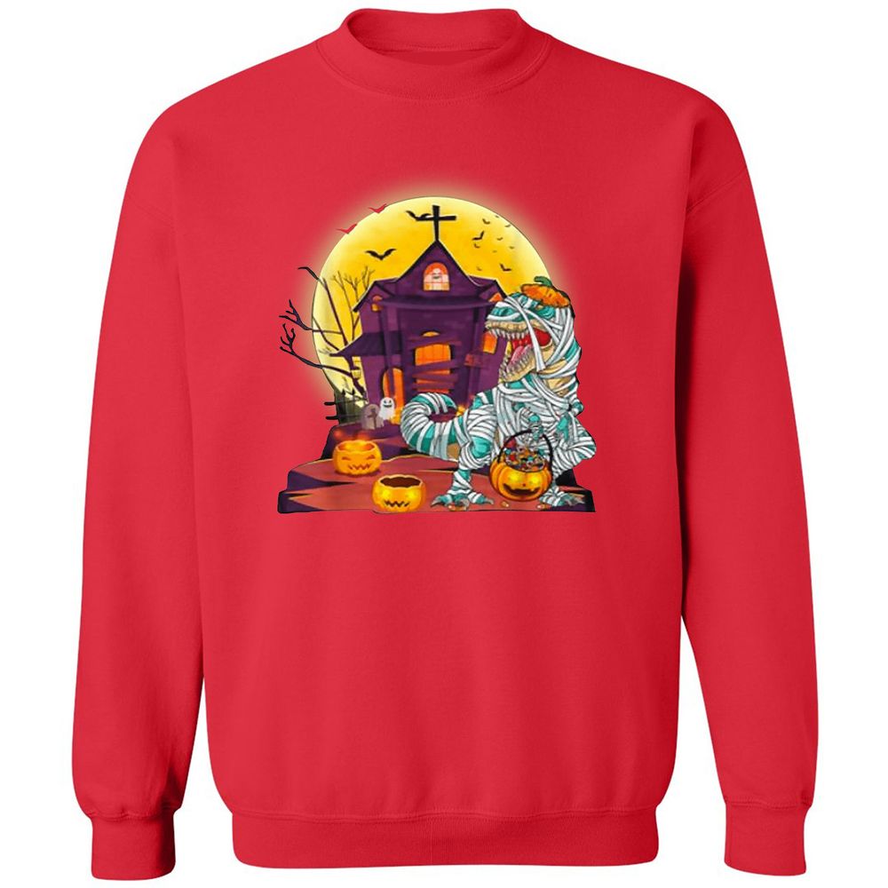 Classic Unisex Sweatshirt - 5C8UAMYP - Red - 5