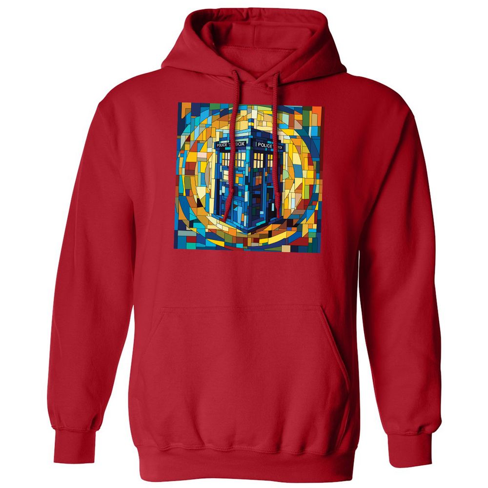 Classic Unisex Hoodie - SZ7VHJ7H - Red - 5