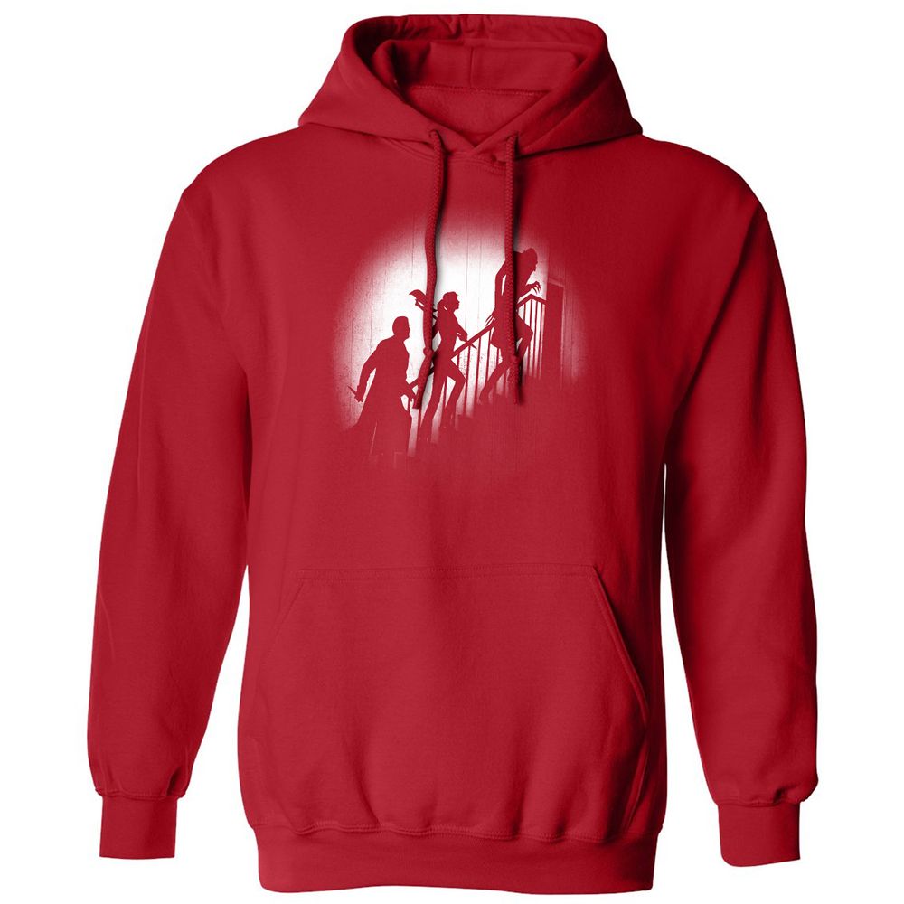 Classic Unisex Hoodie - 9TNCTWJM - Red - 5