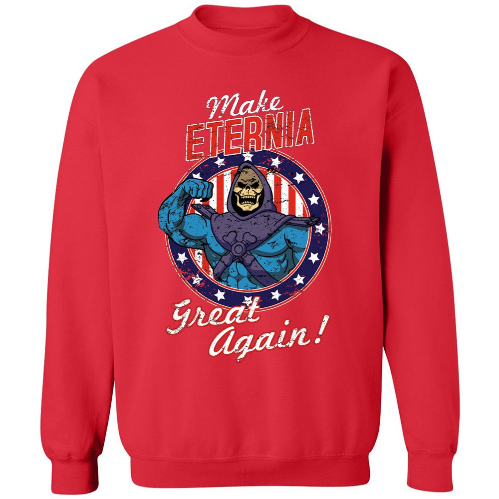 Classic Unisex Sweatshirt - VSKNQF9U - Red - 5