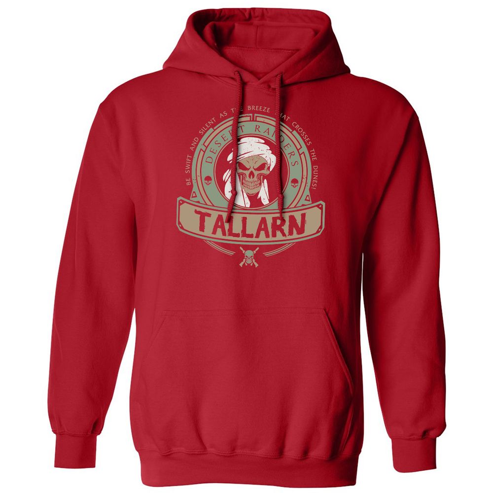 Classic Unisex Hoodie - SCSQ539F - Red - 5